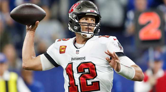 Tom Brady has won 32 of 35 games against the Bills, the Buccaneers’ Week 14 opponent. Syndication The Indianapolis Star (© Max Gersh / USA TODAY NETWORK)